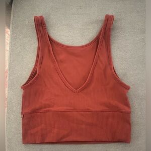 Lululemon Power Pivot Ribbed Tank Top